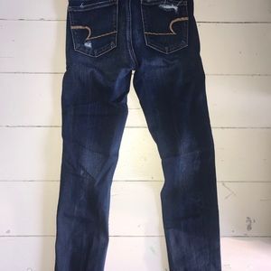 American Eagle super stretch crop jegging size 0